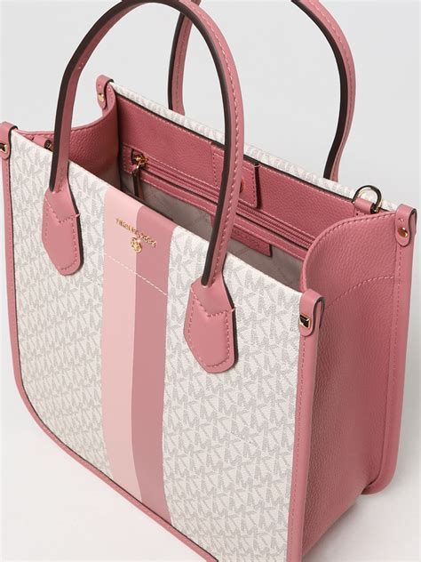 soft pink michael kors bag|michael kors pink tote bags.